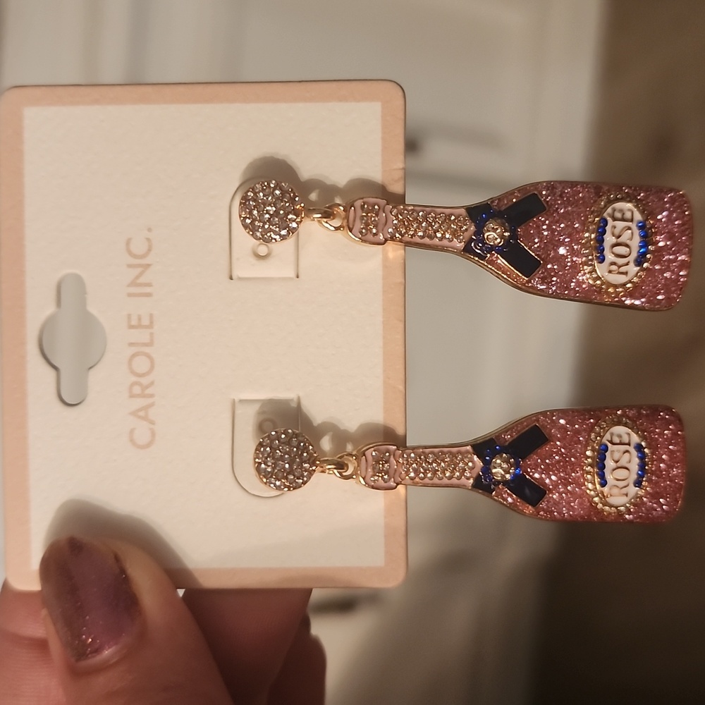 Carole, Inc. Rose Earrings